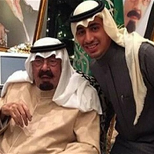 : صور  سيلفي  الأحفاد مع الملك الراحل عبدالله