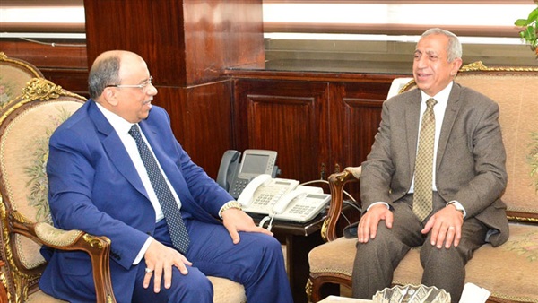 وزير التنمية المحلية يلتقي رئيس الأكاديمية العربية للعلوم والتكنولوجيا