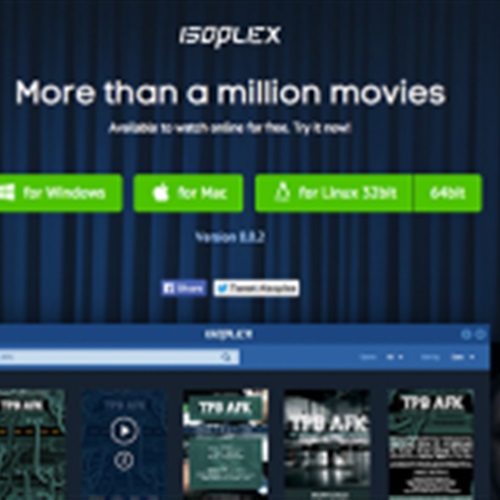  برنامج Isoplex يتيح مشاهدة أكثر من مليون فيلم مجانًا