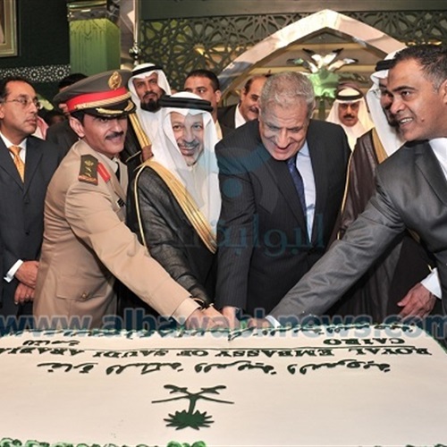 : بالصور..السفارة السعودية بالقاهرة تحتفل باليوم الوطني بحضور محلب وأعضاء حكومته