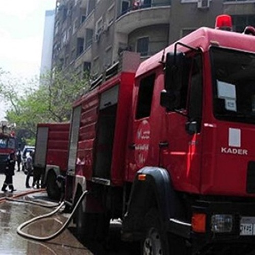 : مطافي الجيزة: إصابة أمين شرطة في حريق فندق سياج بالهرم على يد  بلطجية