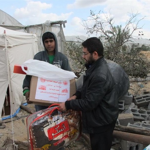 : قافلة مساعدات إغاثة عمانية جديدة تصل إلى غزة