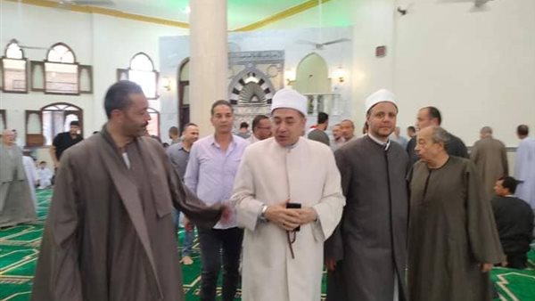 بالصور.. افتتاح مسجد الشهيد بشبرا شهاب بالقناطر الخيرية