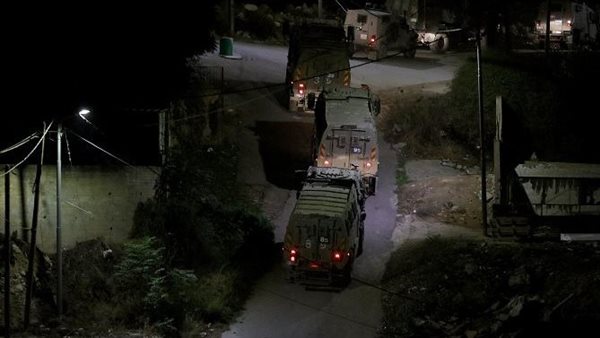 قوات الاحتلال الإسرائيلي تقتحم قرية برقة شمال غرب نابلس