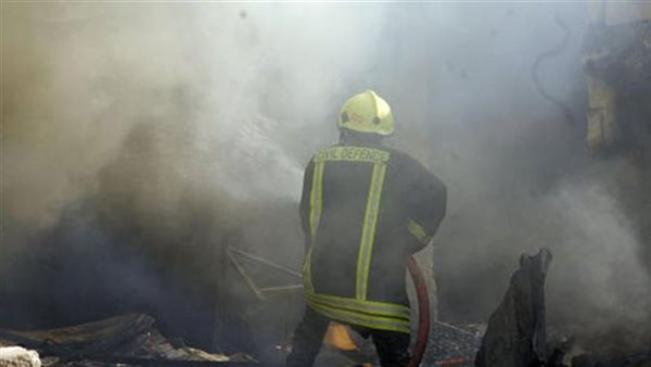 انتداب الأدلة الجنائية لمعاينة حريق شركة استيراد وتصدير بمدينة 6 أكتوبر