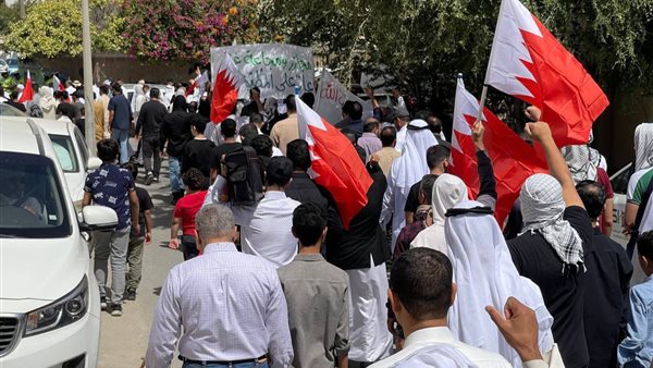 انطلاق مظاهرة في البحرين دعمًا لغزة ومطالبة بإيقاف حرب الإبادة الإسرائيلية