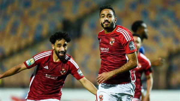 محمود كهربا يضيف الهدف الثالث للأهلي في مرمى الجونة