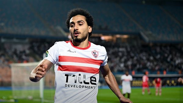 أحمد حمدي أفضل لاعب في مباراة الزمالك والبنك الأهلي 