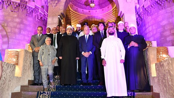 وزير الأوقاف ومحافظ جنوب سيناء يفتتحان أعمال تطوير مسجد الصحابة بشرم الشيخ 