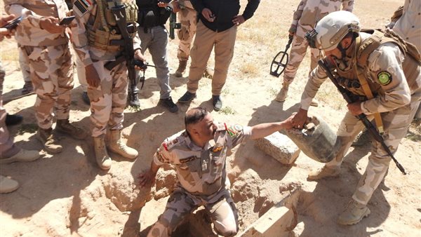 العراق يؤكد زوال خطر داعش عن أرضه واستمرار العمليات الأمنية ضد جيوبه الهاربة فى المناطق الجبلية الوعرة