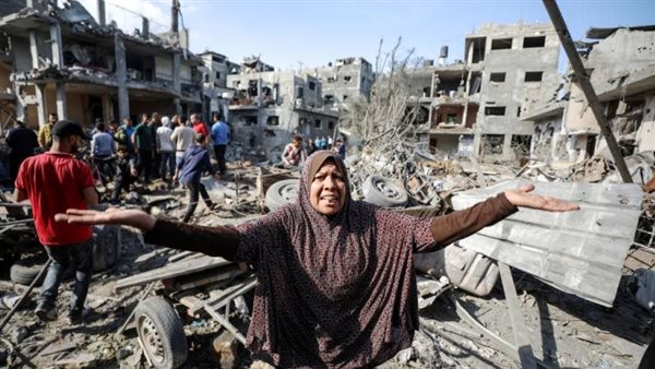 الاحتلال الإسرائيلي يواصل قصفه العنيف لقطاع غزة في اليوم الـ203 من الحرب