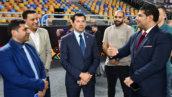وزير الرياضة يتفقد استعدادات مصر لاستضافة بطولة الجودو الأفريقية