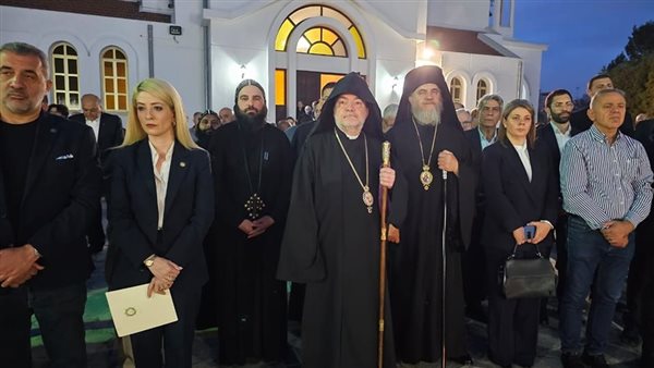  الكنيسة القبطية الأرثوذكسية بقبرص تشارك في تذكار المذبحة الأرمينية