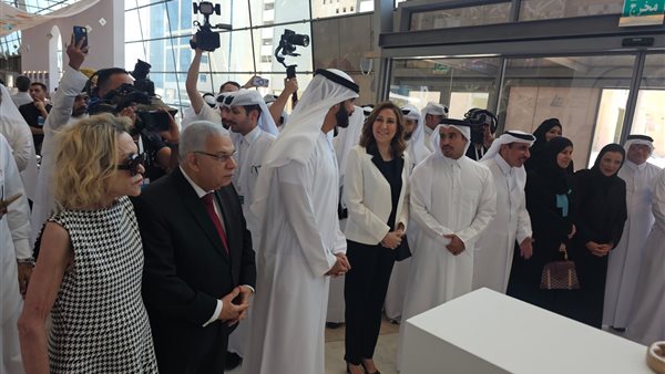 بحضور وزيرة الثقافة| افتتاح معرض الدوحة للكتاب الـ33.. صور