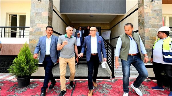 وزير الإسكان يتفقد وحدات "سكن لكل المصريين" وأعمال المرافق ببنى سويف الجديدة