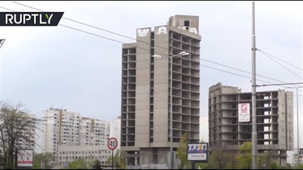 : بالفيديو.. تفجير مبنى مكون من 17 طابقا في بلغاريا
