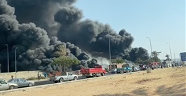 البترول: لجنة فنية لبحث أسباب حريق مسطرد 